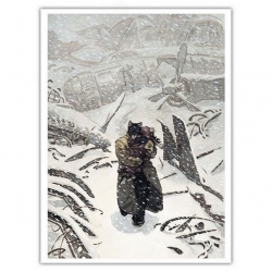 Póster cartel offset Blacksad Juanjo Guarnido, Artic Nation T2 (24x18cm)