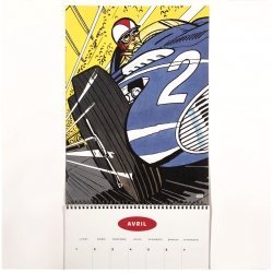 2019 Wall Calendar Michel Vaillant Art Strips (31x46cm)