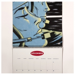 Calendario de pared 2019 Michel Vaillant Art Strips (31x46cm)