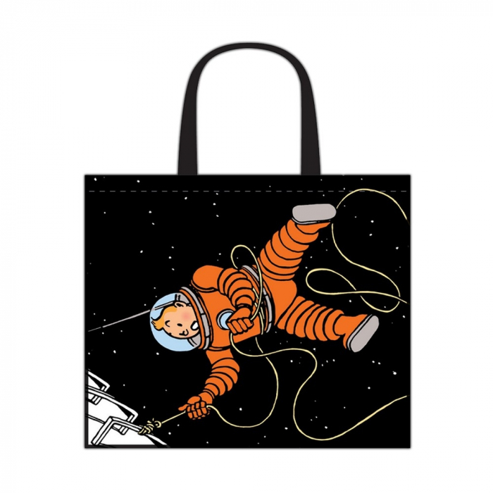 Sac semi-imperméable Tintin: On a marché sur la Lune V1 45x38x20cm