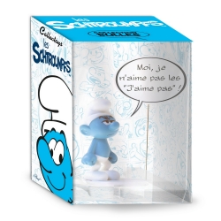 Collectible Figurine Plastoy: The Smurf Je n'aime pas les "J'aime pas" ! 00143 (2019)