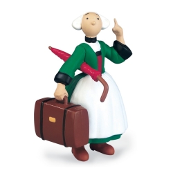 Collectible Figurine Plastoy: Bécassine suitcase and umbrella 61010 (2019)