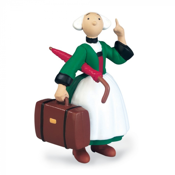 Figura de colección Plastoy: Bécassine llevando maleta y paraguas 61010 (2019)