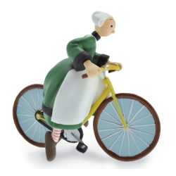Figura de colección Plastoy: Bécassine en su bicicleta 61016 (2019)