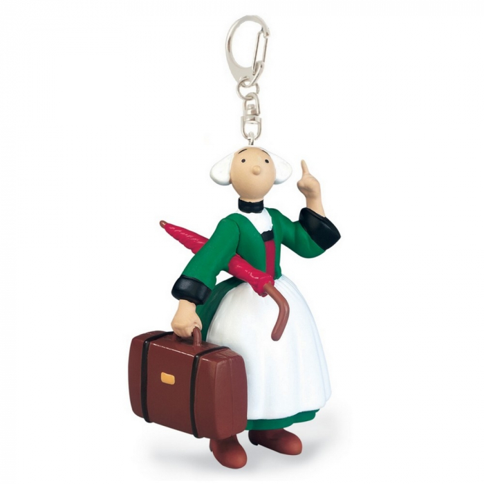 Porte-clés figurine Plastoy Bécassine avec valise et parapluie 61066 (2019)