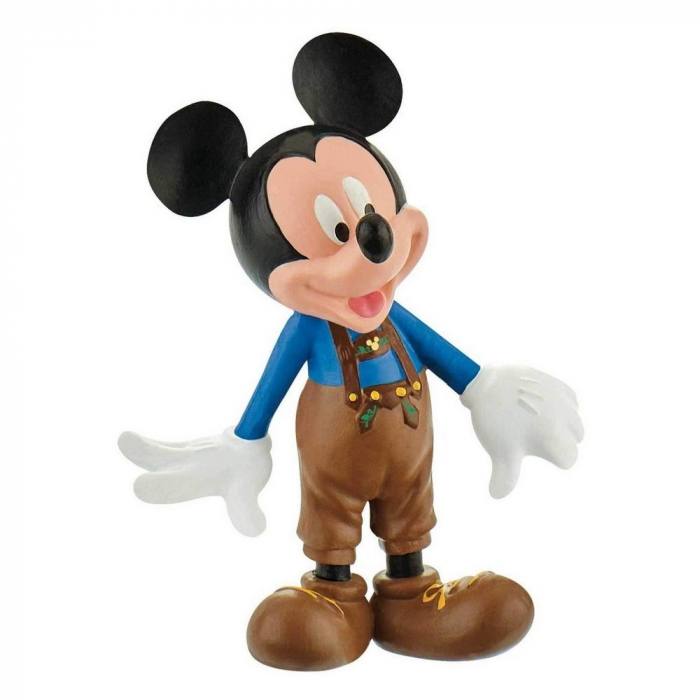 Figura de colección Bully® Disney - Mickey Mouse con traje Lederhose 15390