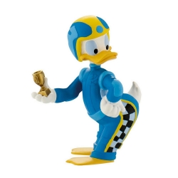 Figurita colección Bully® Disney - Pato Donald Duck piloto de carreras (15464)