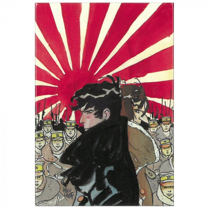 Aimant décoratif Corto Maltese La Jeunesse, 1985 (55x80mm)