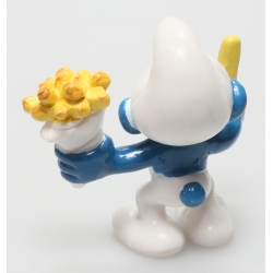 Figurine Schleich® Les Schtroumpfs - Schtroumpf avec cornet de frites (20131)
