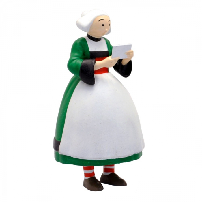 Collectible Figurine Plastoy: Bécassine carrying a postcard 61001 (2019)