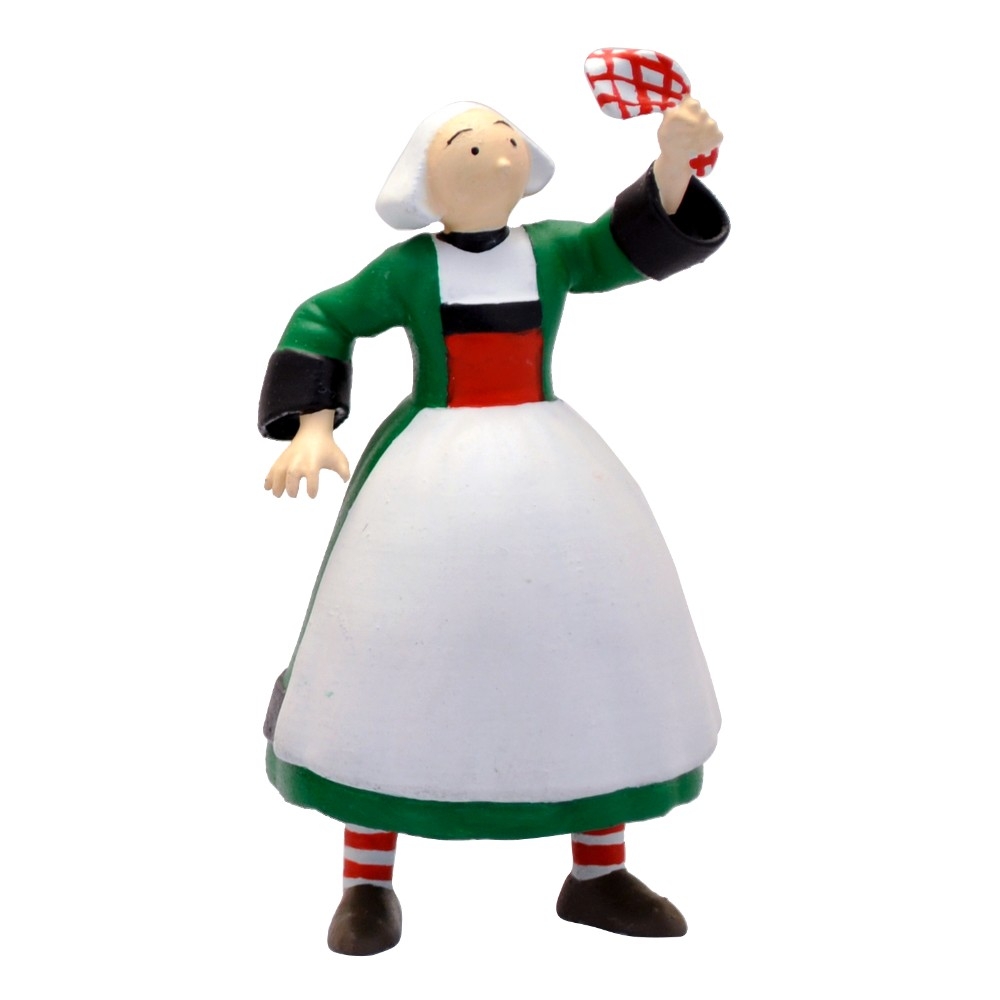 Plastoy Comic-Bécassine Figur - Schnepfe Mit Crêpe-Pfanne, Bunt, Für Kinder Ab 3 Jahren