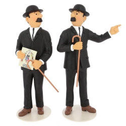 Figurine de collection Tintin Dupond et Dupont Moulinsart 25cm 46011 (2019)