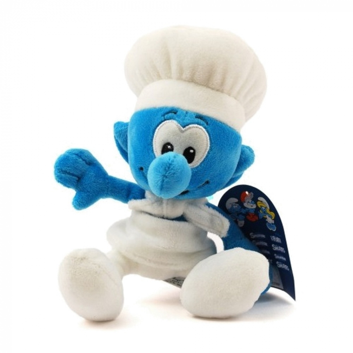 Soft Cuddly Toy Puppy The Smurfs: The Smurf Chef Cooker 15cm (755280)