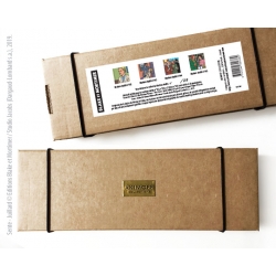 Plaques de marbre Bake et Mortimer La Machination de Voronov (5x5cm)