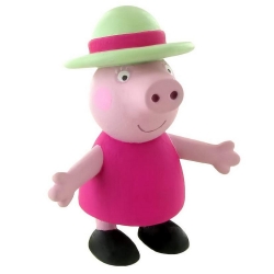 Figura de colección Comansi Peppa Pig, Abuela Pig 7cm (2013)