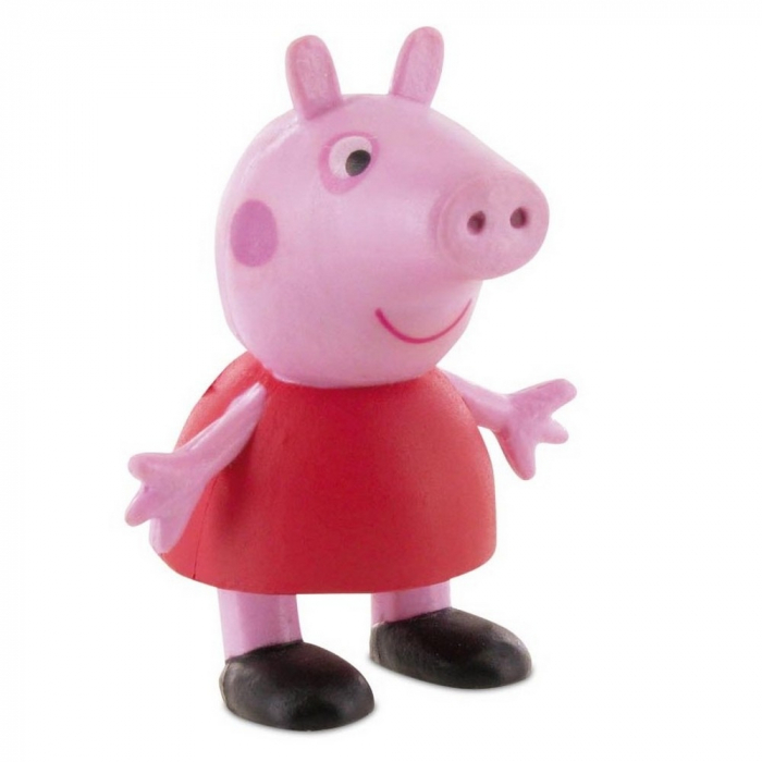 Figurines Peppa Pig piscine cochon rose 8 cm