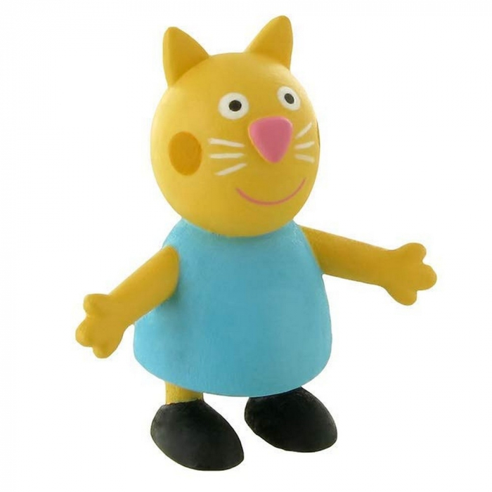 Figurine de collection Comansi Peppa Pig, Chat Candy 7cm (2013)