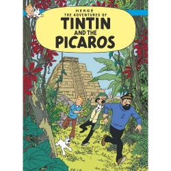 Postal del álbum de Tintín: Tintin and the Picaros 34091 (10x15cm)