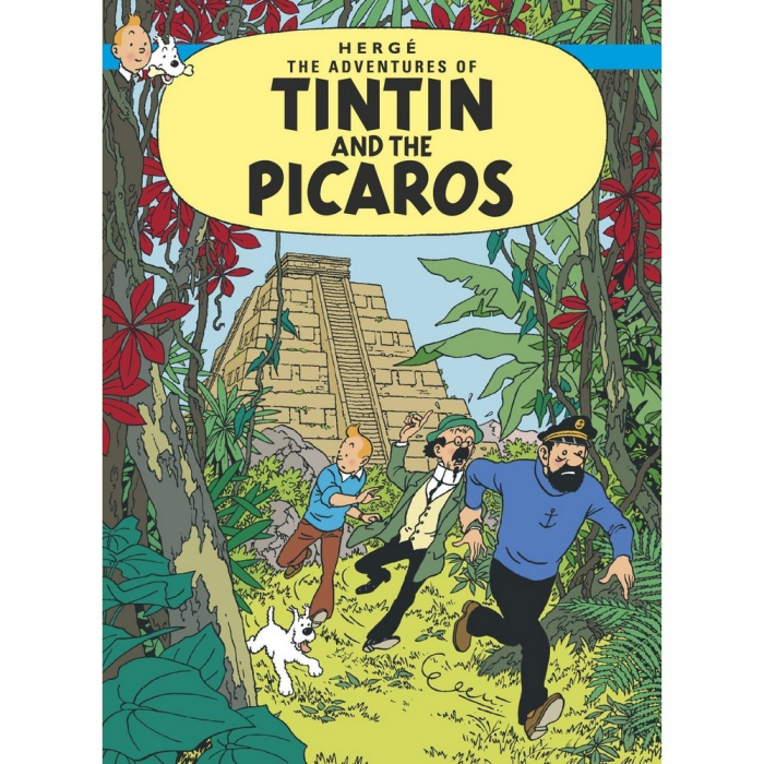 Carte postale album de Tintin: Tintin and the Picaros 34091 (10x15cm)