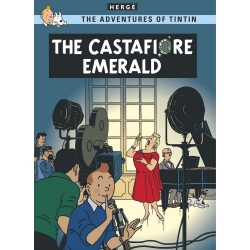 Postal del álbum de Tintín: The Castafiore Emerald 34089 (10x15cm)