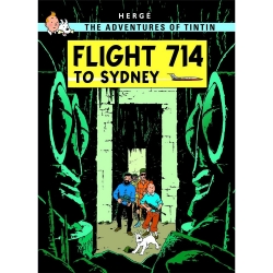 Postal del álbum de Tintín: Flight 714 to Sydney 34090 (10x15cm)