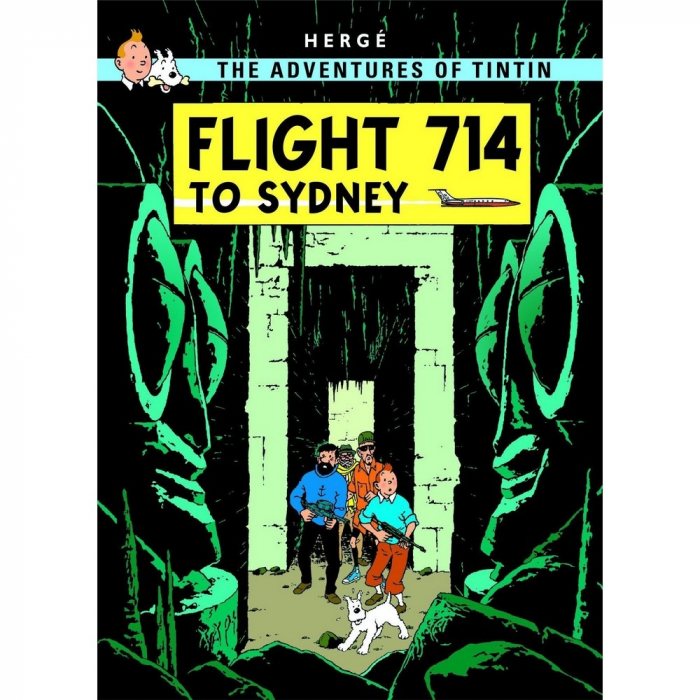 Postcard Tintin Album: Flight 714 to Sydney 34090 (10x15cm)