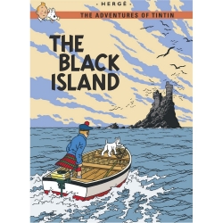 Postal del álbum de Tintín: The Black Island 34075 (10x15cm)