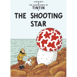 Postal del álbum de Tintín: The Shooting Star 34078 (10x15cm)