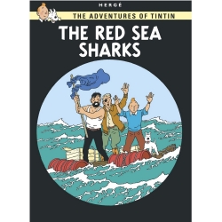 Postal del álbum de Tintín: The Red Sea Sharks 34087 (10x15cm)