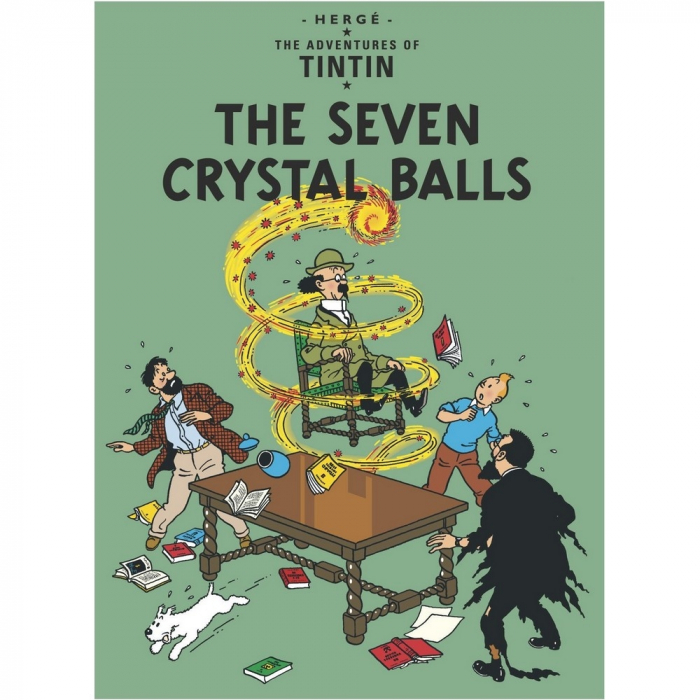 Postal del álbum de Tintín: The Seven Crystal Balls 34081 (10x15cm)