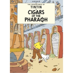 Postal del álbum de Tintín: Cigars Of The Pharaoh 34072 (10x15cm)