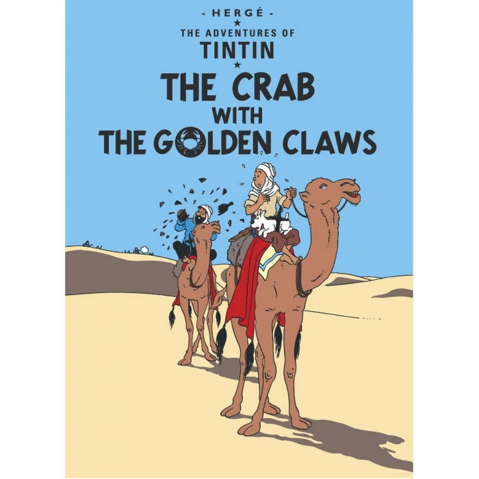 Postcard Tintin Album: The Crab with the Golden Claws 34077 (10x15cm)