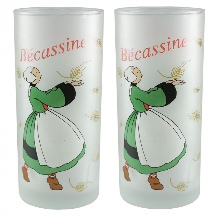 Set of two Long Drink glasses Tropico (Bécassine)