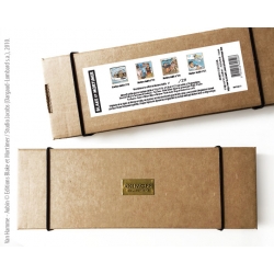 Placas de Mármol Blake y Mortimer Maldición de los treinta Denarios T2 (5x5cm)