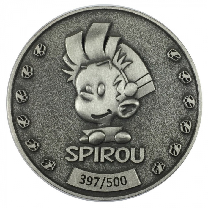 Collectible Medal Spirou and Fantasio with the Marsupilami (2019)