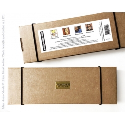 Placas de Mármol colección Blake y Mortimer La onda Septimus (5x5cm)