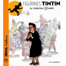 Figura de colección Tintín, Irma 13cm + Librito Nº72 (2014)