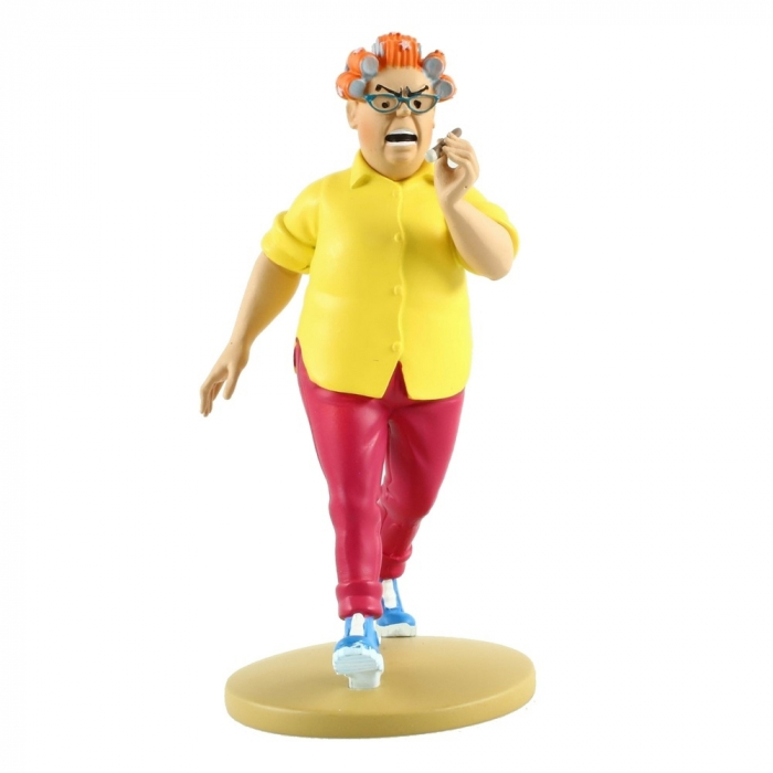 Collectible figurine Tintin, Peggy Alcazar 13cm + Booklet Nº79 (2014)
