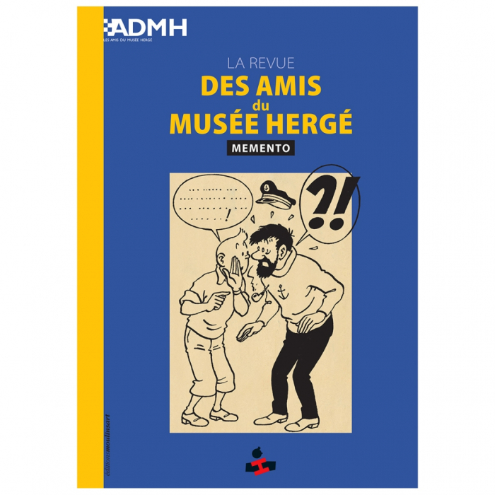 Magazine des Amis du Musée Hergé Tintín ADMH Memento 2019 (English version)