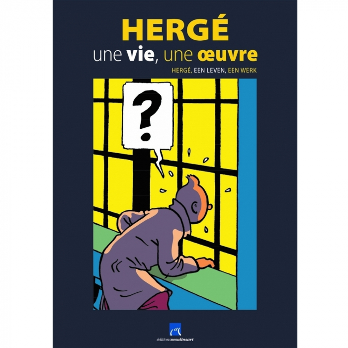 Catalogue of the Hergé Exhibition une vie, une oeuvre, Malbrouck Castle (24430)