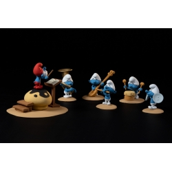 Collectible scene Fariboles with figurines, The Smurfs Orchestra P1 (2019)