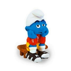 Figurine Schleich® Les Schtroumpfs - Schtroumpf sur Banc De Touche (20526)