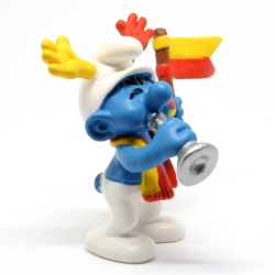 Figurine Schleich® Les Schtroumpfs - Schtroumpf Supporter (20530)