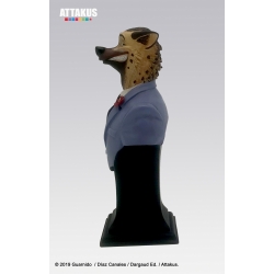 Busto de colección Attakus Blacksad Neal Beato la Hiena B431 (2019)