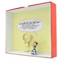 Collectible Figurine Pixi Gaston Lagaffe and the ear recorder 6590 (2019)