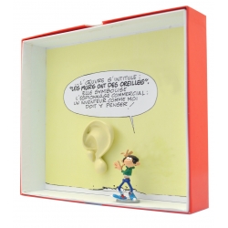 Figurine collection Pixi Gaston Lagaffe et l'oreille enregistreuse 6590 (2019)