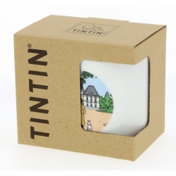 Collectible Porcelain mug Tintin, Haddock breakfast at Moulinsart Castle (47984)