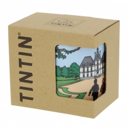 Tasse mug porcelaine Tintin et Milou avec Haddock château de Moulinsart (47985)