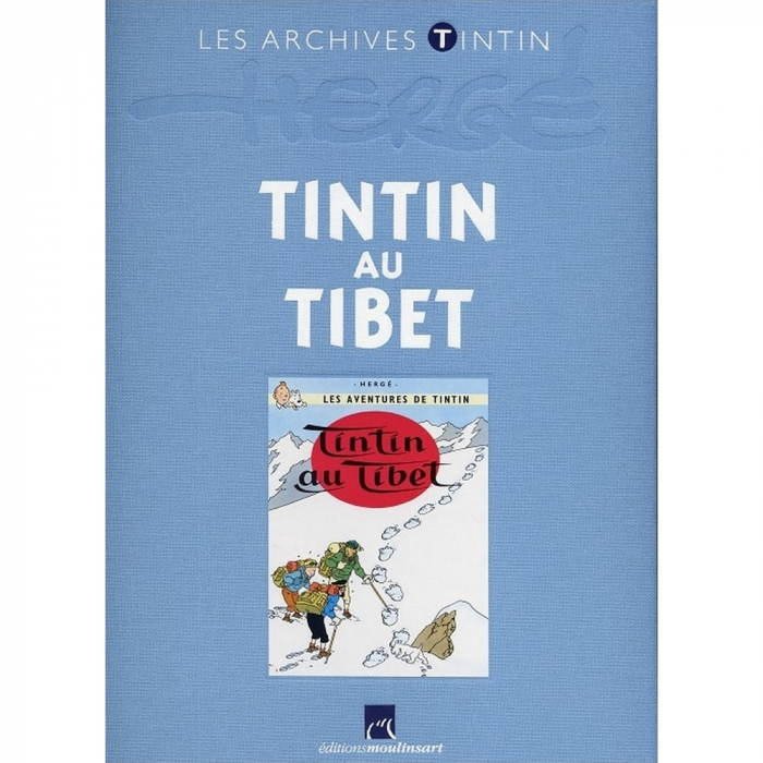 Les archives Tintin Atlas: Tintin au Tibet, Moulinsart (2010)