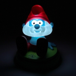 Glow Mobile LED Night Light The Smurfs (Papa Smurf)